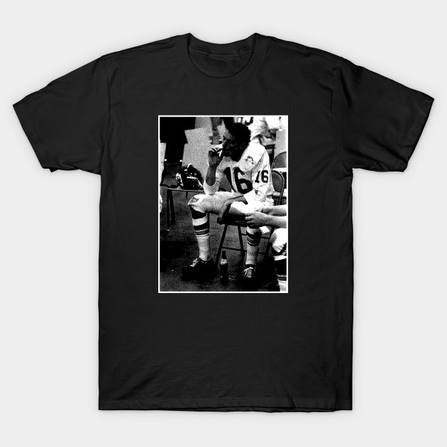 Len Dawson Cigarette T-Shirt by The Soviere